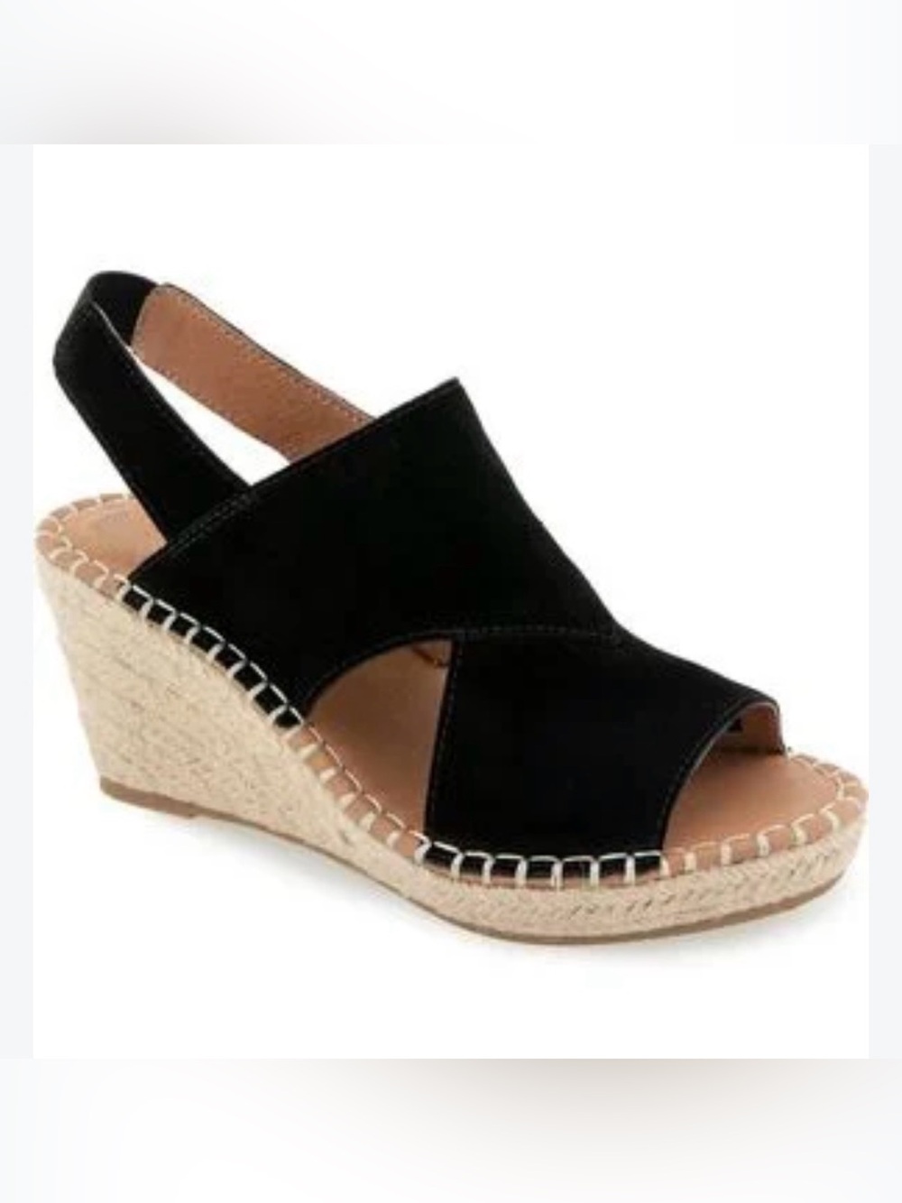 Gentle Souls By Kenneth Cole Cara Espadrille Wedge Sandal, Women’s 8.5